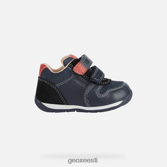 mereväe/punane ZZ2TH21473 Geox iga beebipoiss