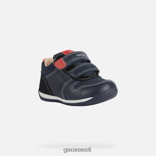 mereväe/punane ZZ2TH21473 Geox iga beebipoiss