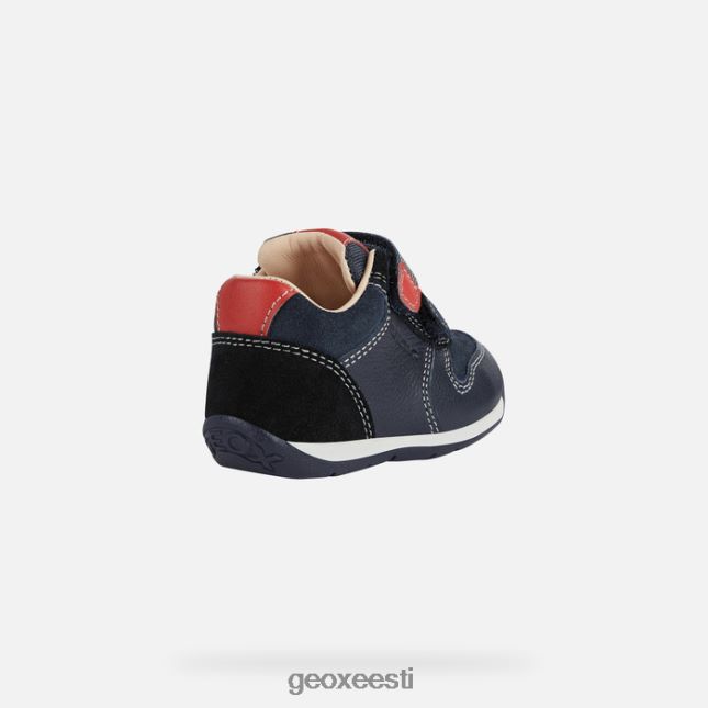 mereväe/punane ZZ2TH21473 Geox iga beebipoiss