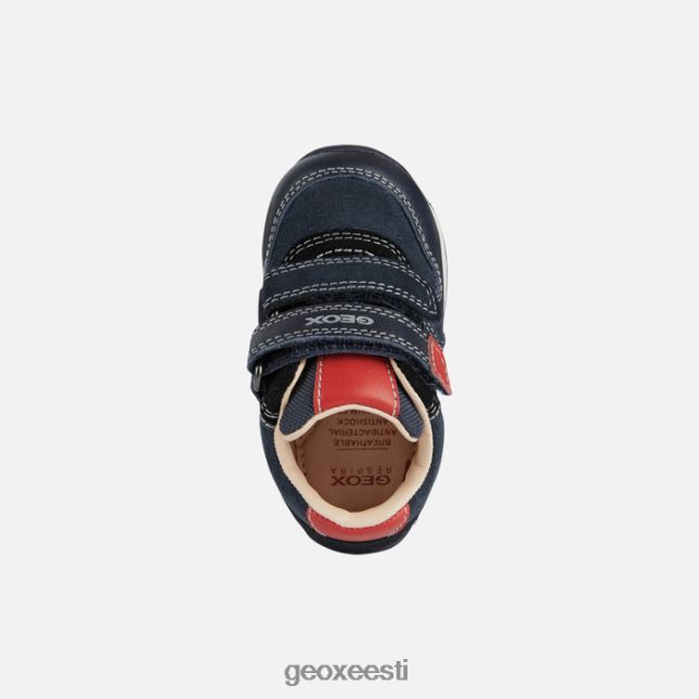 mereväe/punane ZZ2TH21473 Geox iga beebipoiss
