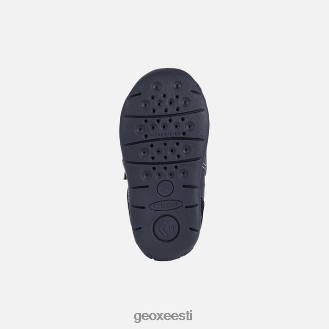 mereväe/punane ZZ2TH21473 Geox iga beebipoiss