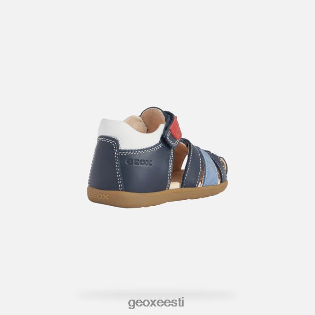 mereväe/valge ZZ2TH21582 Geox sandal macchia poisslaps