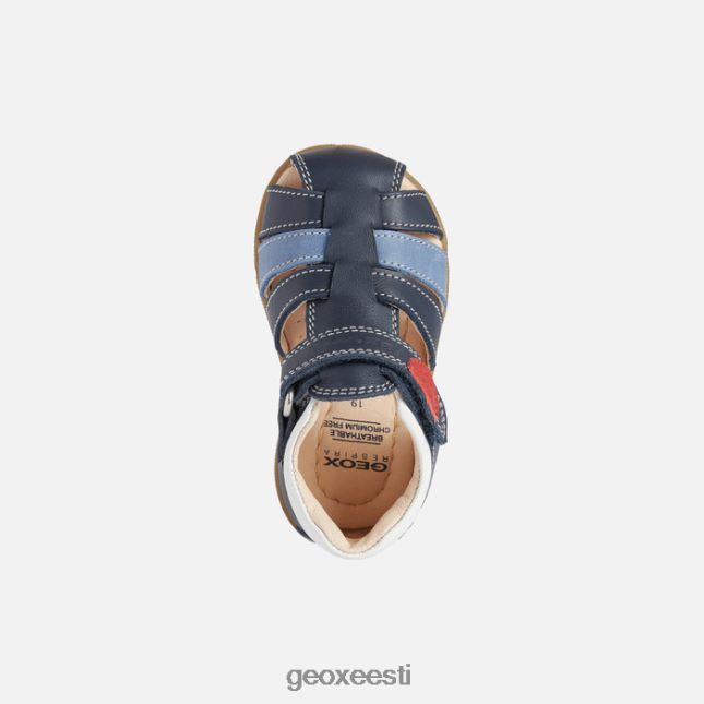 mereväe/valge ZZ2TH21582 Geox sandal macchia poisslaps