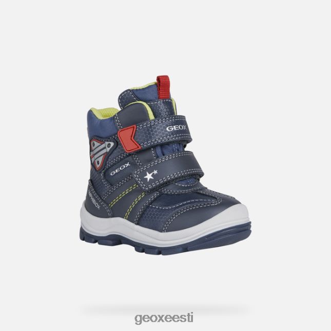 mereväe/punane ZZ2TH21561 Geox flanfil abx väikelaps