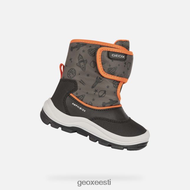 must/fluooranž ZZ2TH21539 Geox flanfil abx väikelaps