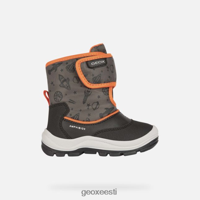 must/fluooranž ZZ2TH21539 Geox flanfil abx väikelaps