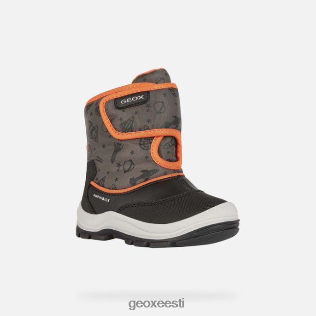 must/fluooranž ZZ2TH21539 Geox flanfil abx väikelaps