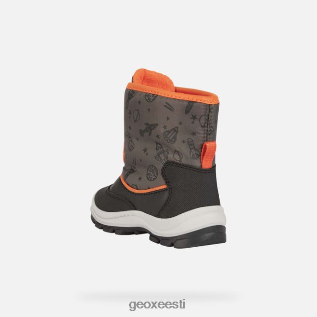 must/fluooranž ZZ2TH21539 Geox flanfil abx väikelaps