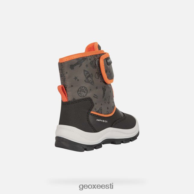 must/fluooranž ZZ2TH21539 Geox flanfil abx väikelaps