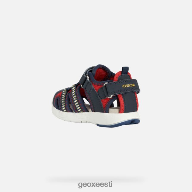 punane/merepunane ZZ2TH21434 Geox sandal multy väikelaps