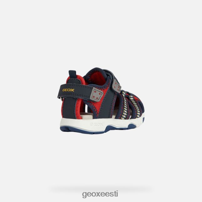 punane/merepunane ZZ2TH21434 Geox sandal multy väikelaps