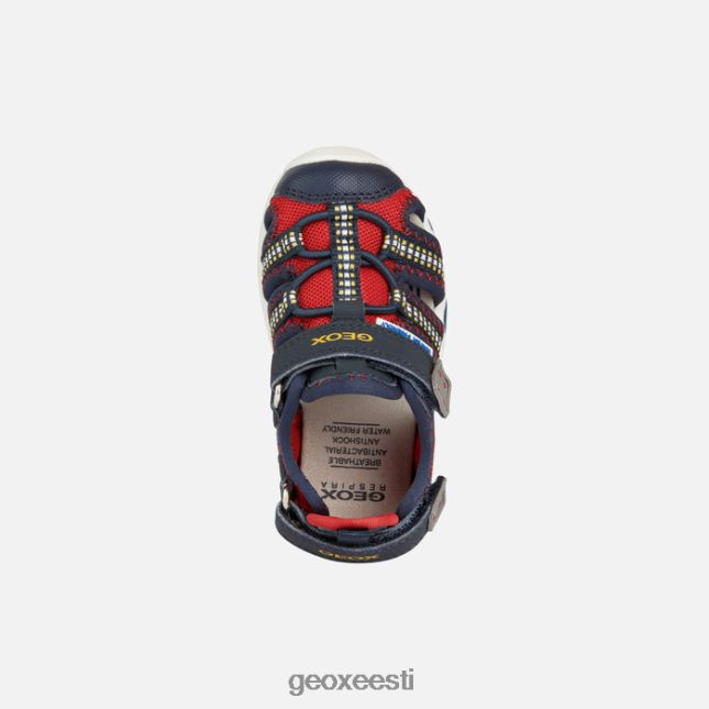 punane/merepunane ZZ2TH21434 Geox sandal multy väikelaps