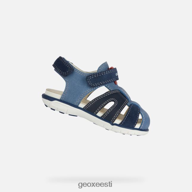 sinine/punane ZZ2TH21535 Geox sandaalid delhi väikelaps