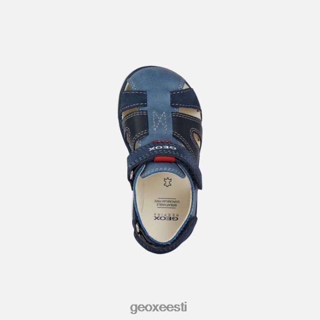 sinine/punane ZZ2TH21535 Geox sandaalid delhi väikelaps