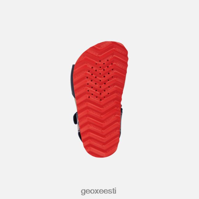 tume tumesinine/punane ZZ2TH21551 Geox sandaalid kriit beebi
