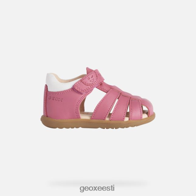 fuksia/valge ZZ2TH21625 Geox sandal macchia beebitüdruk