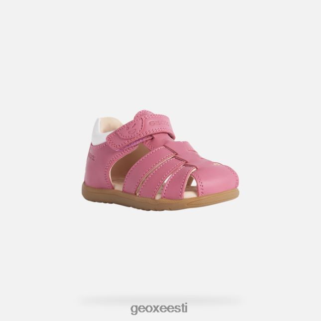 fuksia/valge ZZ2TH21625 Geox sandal macchia beebitüdruk