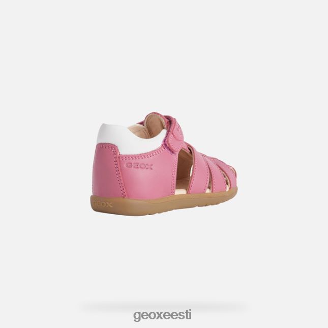 fuksia/valge ZZ2TH21625 Geox sandal macchia beebitüdruk