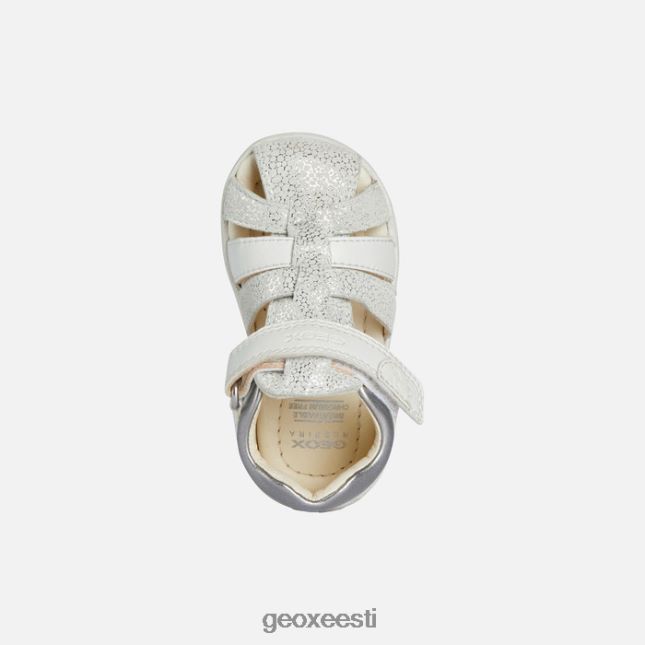 valkjas/hõbedane ZZ2TH21477 Geox sandal macchia beebitüdruk