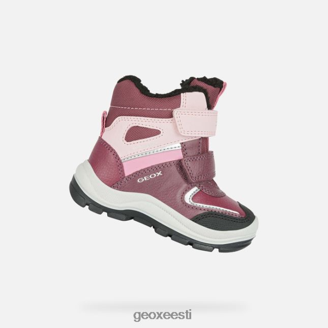 Burgundia/roosa ZZ2TH21562 Geox flanfil abx väikelaps