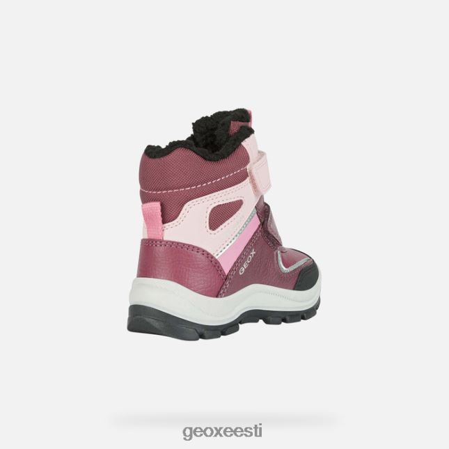 Burgundia/roosa ZZ2TH21562 Geox flanfil abx väikelaps