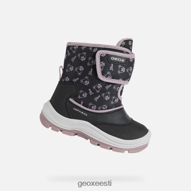 must/dk roosa ZZ2TH21511 Geox flanfil abx väikelaps