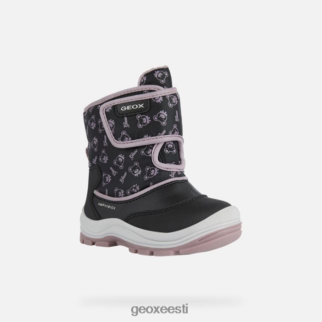 must/dk roosa ZZ2TH21511 Geox flanfil abx väikelaps
