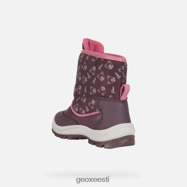 ploomi/tume fuksia ZZ2TH21512 Geox flanfil abx väikelaps