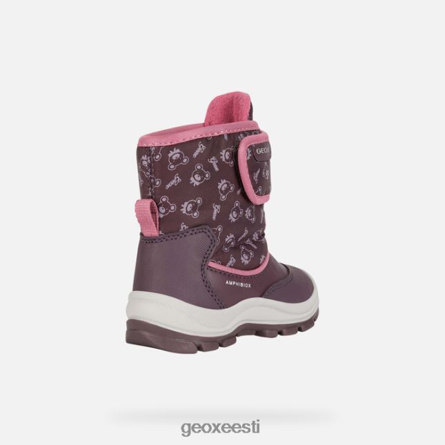 ploomi/tume fuksia ZZ2TH21512 Geox flanfil abx väikelaps