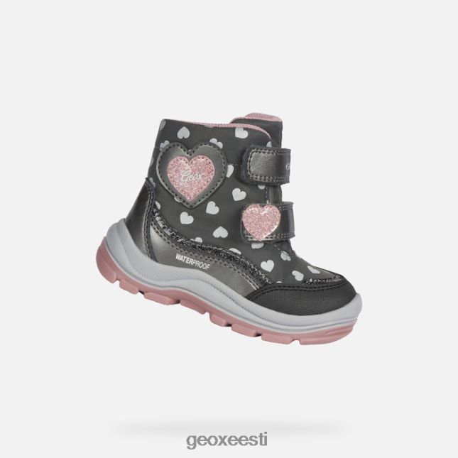 tumehall/roosa ZZ2TH21490 Geox flanfil abx väikelaps