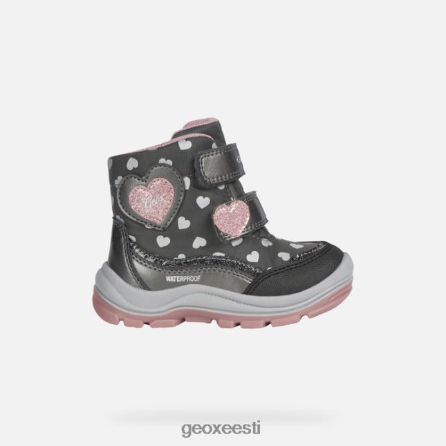tumehall/roosa ZZ2TH21490 Geox flanfil abx väikelaps