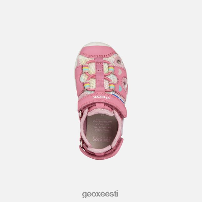 fuksia/mitmevärviline ZZ2TH21470 Geox sandal multy väikelaps