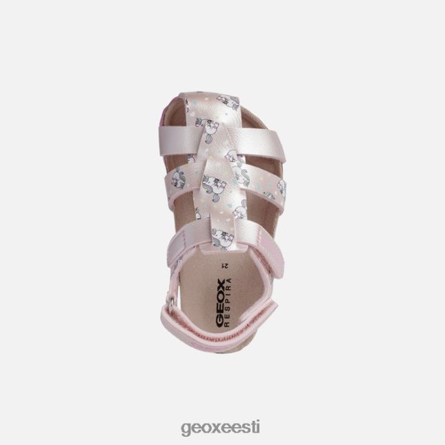 heleroosa/fuksia ZZ2TH21533 Geox sandaalkriidist väikelaps