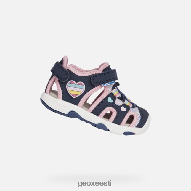 mereväe/mitmevärviline ZZ2TH21468 Geox sandal multy väikelaps