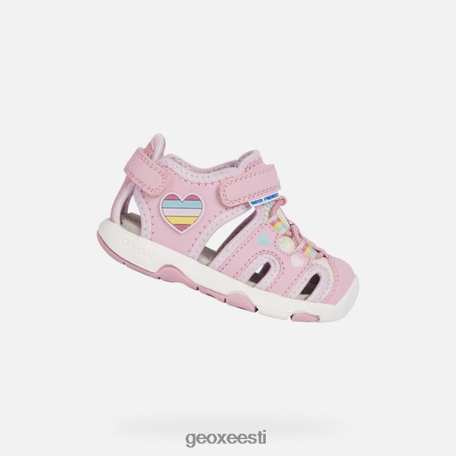 roosa/mitmevärviline ZZ2TH21469 Geox sandal multy väikelaps