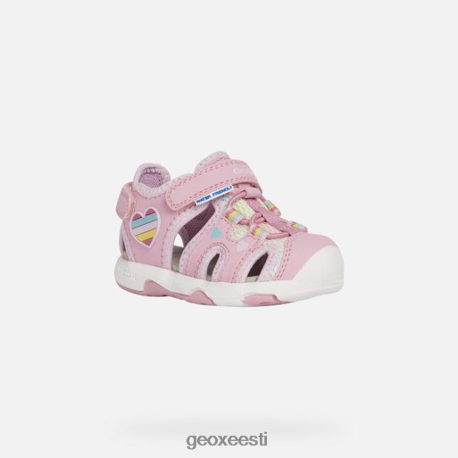roosa/mitmevärviline ZZ2TH21469 Geox sandal multy väikelaps