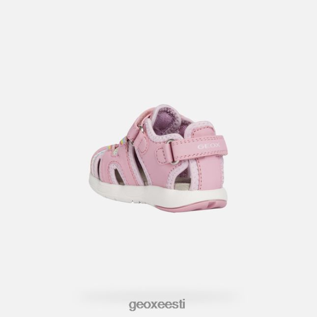 roosa/mitmevärviline ZZ2TH21469 Geox sandal multy väikelaps