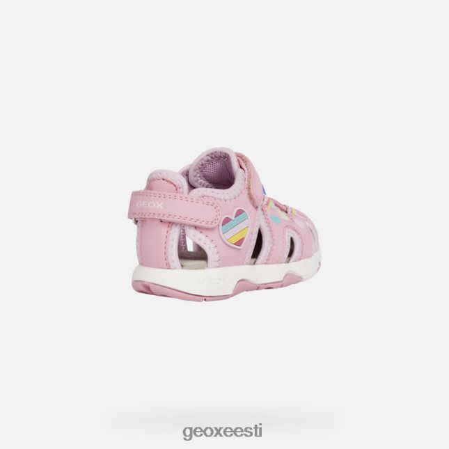 roosa/mitmevärviline ZZ2TH21469 Geox sandal multy väikelaps