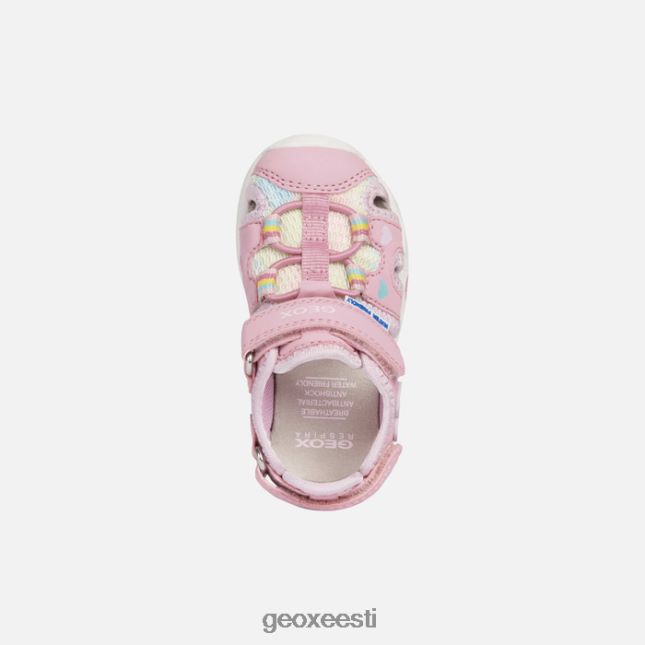 roosa/mitmevärviline ZZ2TH21469 Geox sandal multy väikelaps