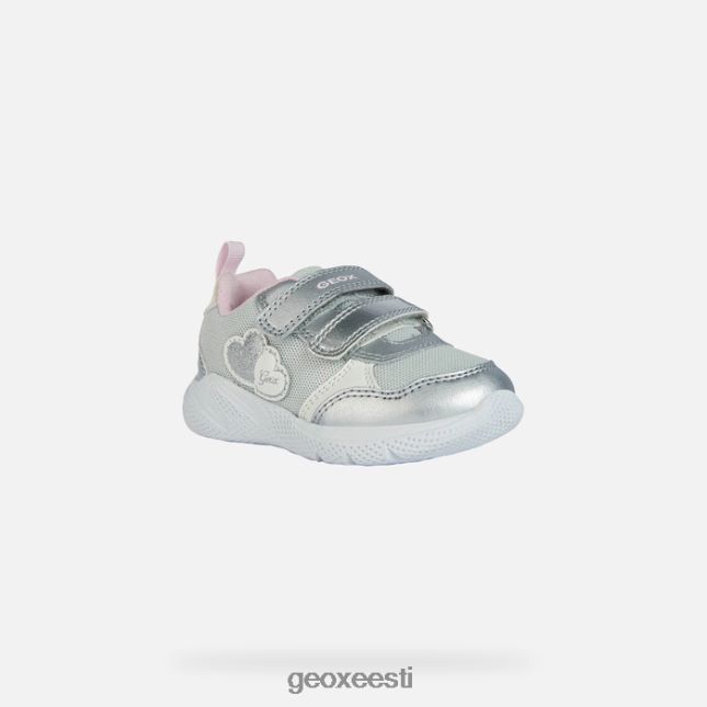 hõbe/roosa ZZ2TH21459 Geox sprintye väikelaps