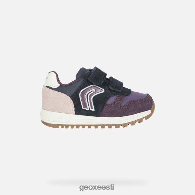 tumevioletne/merepunane ZZ2TH21541 Geox alben mudilane