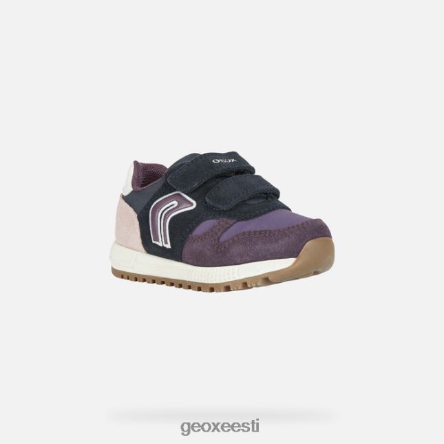 tumevioletne/merepunane ZZ2TH21541 Geox alben mudilane