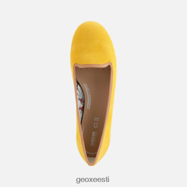 dk kollane/tume nahk ZZ2TH2443 Geox palmaria naine