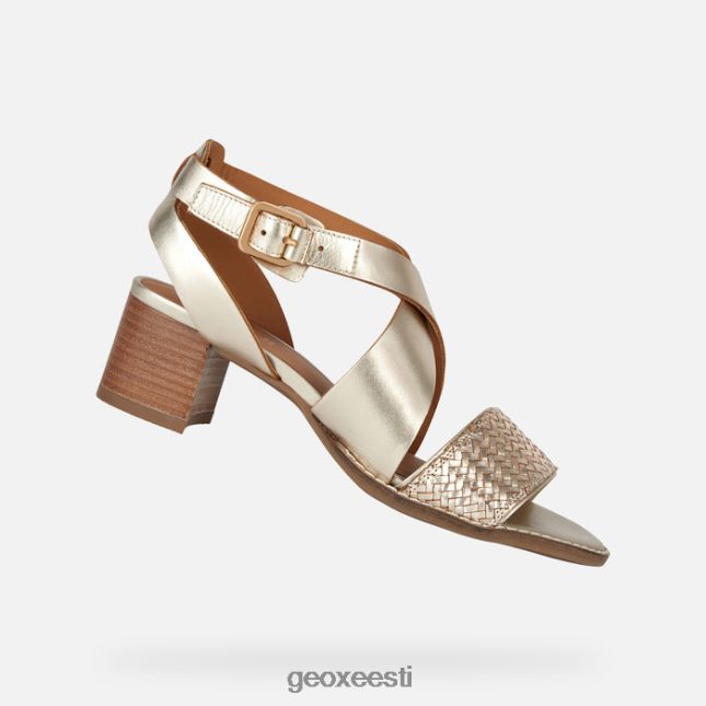 hele kuldne ZZ2TH2159 Geox soss keskmine naine