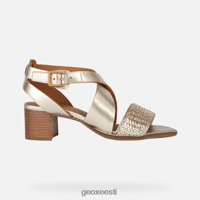 hele kuldne ZZ2TH2159 Geox soss keskmine naine