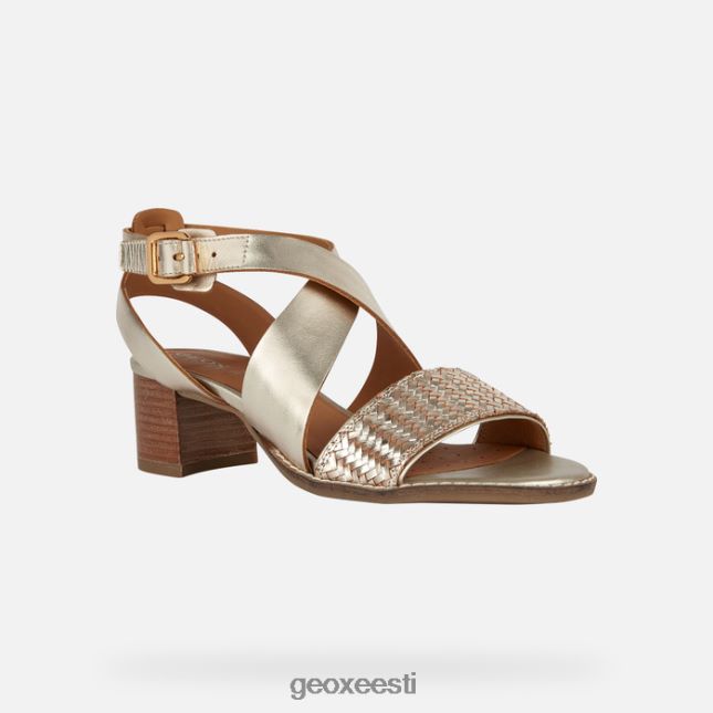 hele kuldne ZZ2TH2159 Geox soss keskmine naine