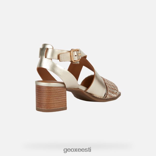 hele kuldne ZZ2TH2159 Geox soss keskmine naine