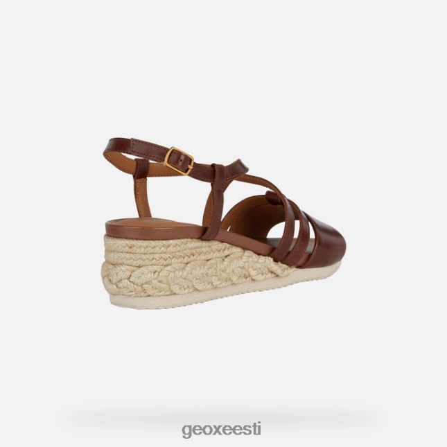 pruun ZZ2TH2142 Geox ischia corda naine
