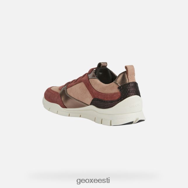 mahagon/tume roos ZZ2TH2295 Geox sukie naine