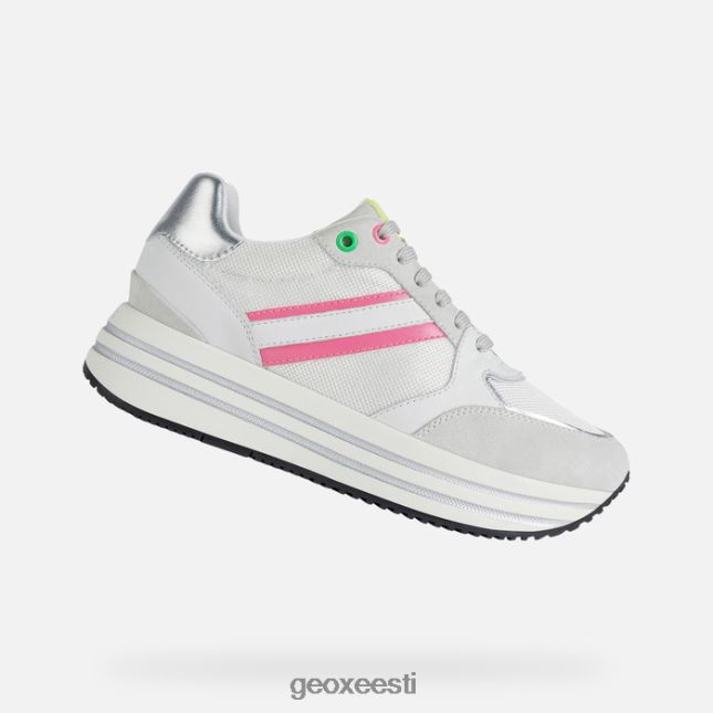 valge/fluo fuksia ZZ2TH2398 Geox kena naine